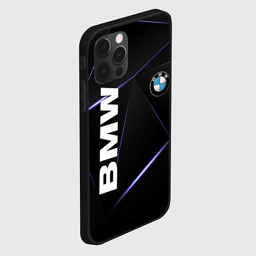 Чехол iPhone 12 Pro Max BMW / 3D-Черный – фото 2