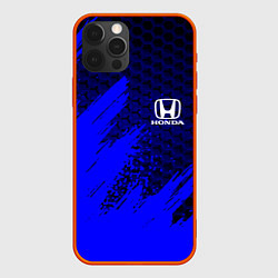 Чехол для iPhone 12 Pro Max HONDA, цвет: 3D-красный