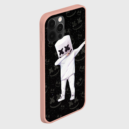 Чехол iPhone 12 Pro Max MARSHMELLO / 3D-Светло-розовый – фото 2