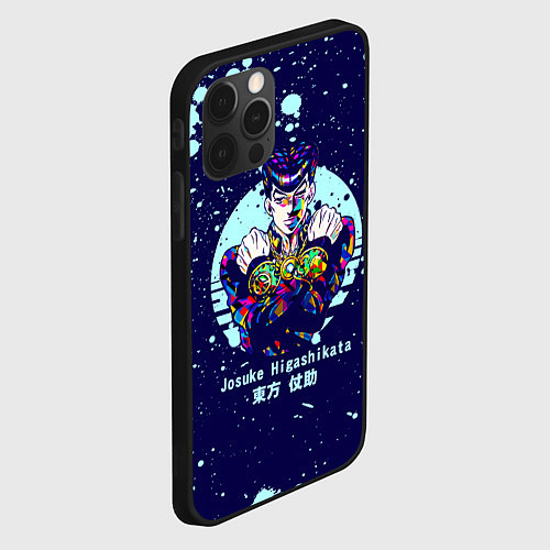 Чехол iPhone 12 Pro Max JoJo Bizarre Adventure / 3D-Черный – фото 2
