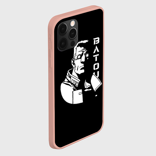 Чехол iPhone 12 Pro Max Бато / 3D-Светло-розовый – фото 2