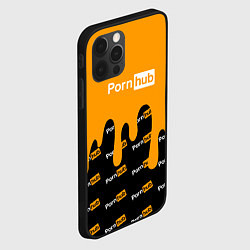 Чехол для iPhone 12 Pro Max Porn Hub, цвет: 3D-черный — фото 2