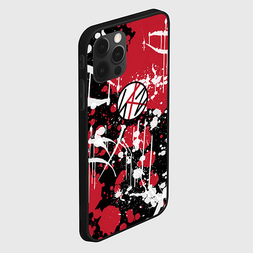 Чехол iPhone 12 Pro Max Stray kids / 3D-Черный – фото 2