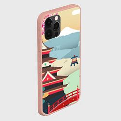 Чехол для iPhone 12 Pro Max Tokyo, цвет: 3D-светло-розовый — фото 2