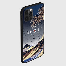 Чехол для iPhone 12 Pro Max Ghost of Tsushima, цвет: 3D-черный — фото 2