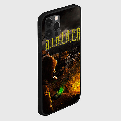 Чехол iPhone 12 Pro Max Stalker 2 / 3D-Черный – фото 2