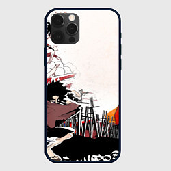 Чехол для iPhone 12 Pro Max Афросамурай аниме, цвет: 3D-черный