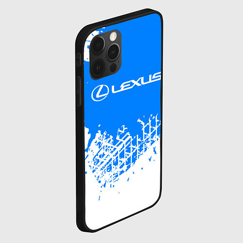 Чехол iPhone 12 Pro Max LEXUS ЛЕКСУС / 3D-Черный – фото 2