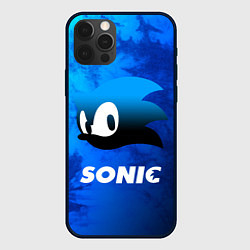 Чехол для iPhone 12 Pro Max СОНИК SONIC, цвет: 3D-черный