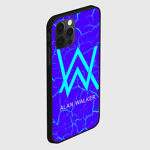 Чехол iPhone 12 Pro Max ALAN WALKER АЛАН УОКЕР / 3D-Черный – фото 2