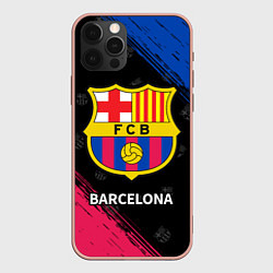 Чехол для iPhone 12 Pro Max BARCELONA БАРСЕЛОНА, цвет: 3D-светло-розовый