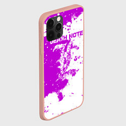Чехол для iPhone 12 Pro Max Death Note, цвет: 3D-светло-розовый — фото 2