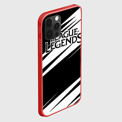 Чехол для iPhone 12 Pro Max League of Legends, цвет: 3D-красный — фото 2
