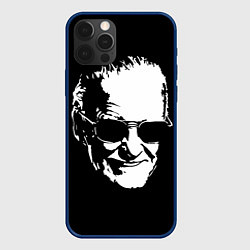 Чехол для iPhone 12 Pro Max STAN LEE, цвет: 3D-тёмно-синий