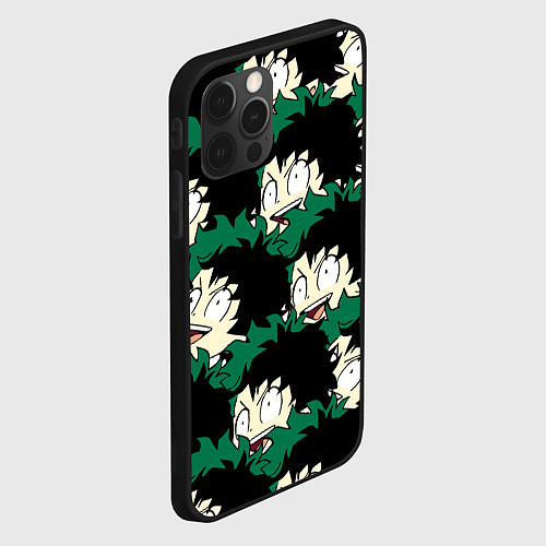 Чехол iPhone 12 Pro Max МИДОРИА / 3D-Черный – фото 2