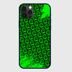 Чехол для iPhone 12 Pro Max AMONG US АМОНГ АС, цвет: 3D-черный