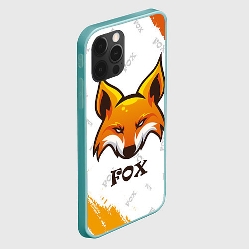 Чехол iPhone 12 Pro Max FOX / 3D-Мятный – фото 2