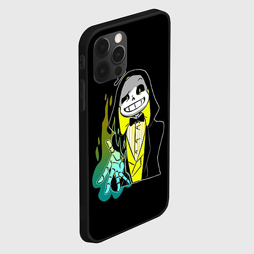 Чехол iPhone 12 Pro Max UNDERTALE / 3D-Черный – фото 2