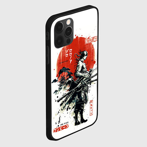 Чехол iPhone 12 Pro Max ONE PIECE ZOHO SAMURAI / 3D-Черный – фото 2