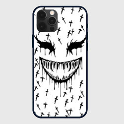 Чехол для iPhone 12 Pro Max GHOSTEMANE, цвет: 3D-черный