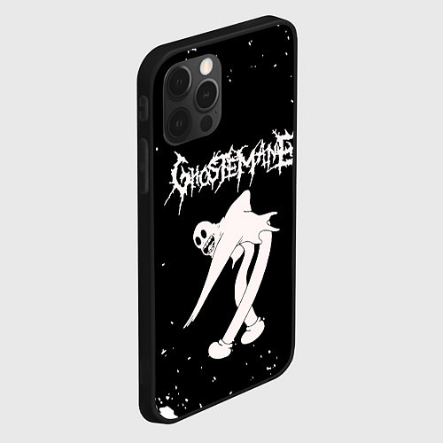 Чехол iPhone 12 Pro Max GHOSTEMANE / 3D-Черный – фото 2