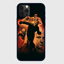 Чехол для iPhone 12 Pro Max Федор Емельяненко Император, цвет: 3D-черный