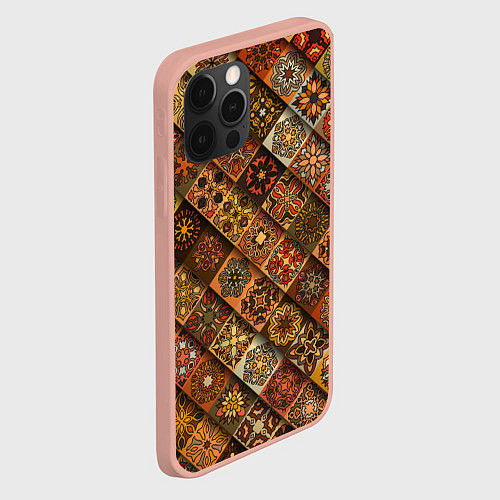 Чехол iPhone 12 Pro Max СЛАВЯНСКАЯ СИМВОЛИКА / 3D-Светло-розовый – фото 2