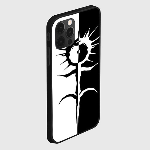 Чехол iPhone 12 Pro Max GHOSTEMANE / 3D-Черный – фото 2