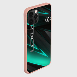 Чехол для iPhone 12 Pro Max Lexus, цвет: 3D-светло-розовый — фото 2