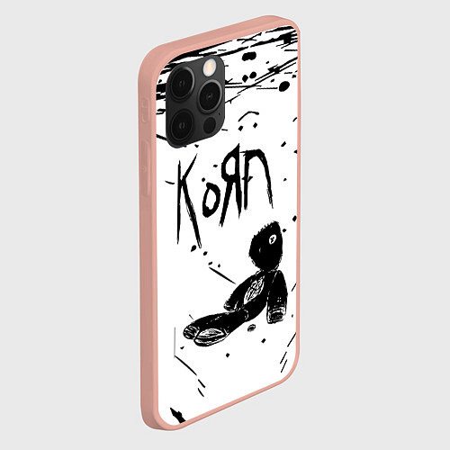 Чехол iPhone 12 Pro Max Korn / 3D-Светло-розовый – фото 2