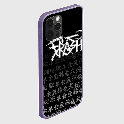 Чехол iPhone 12 Pro Max GHOSTEMANE / 3D-Серый – фото 2