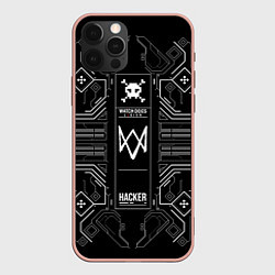 Чехол для iPhone 12 Pro Max WATCH DOGS: LEGION, цвет: 3D-светло-розовый