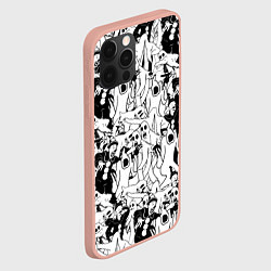 Чехол для iPhone 12 Pro Max GHOSTEMANE, цвет: 3D-светло-розовый — фото 2