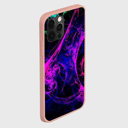 Чехол iPhone 12 Pro Max GambaTR / 3D-Светло-розовый – фото 2