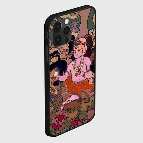 Чехол iPhone 12 Pro Max BRING ME THE HORIZON ART / 3D-Черный – фото 2