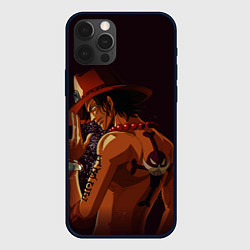 Чехол для iPhone 12 Pro Max One Piece Портгас Д Эйс, цвет: 3D-черный