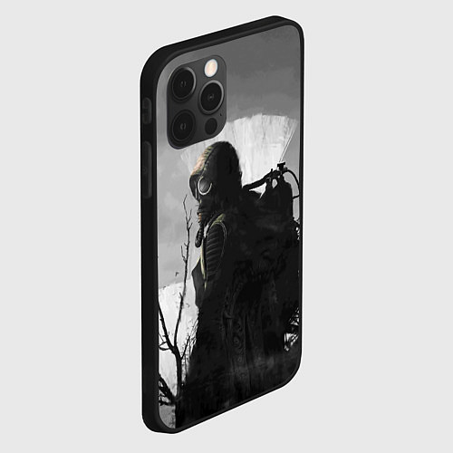 Чехол iPhone 12 Pro Max СТАЛКЕР 2 / 3D-Черный – фото 2