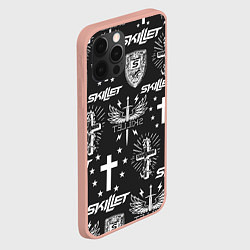 Чехол для iPhone 12 Pro Max SKILLET, цвет: 3D-светло-розовый — фото 2