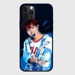 Чехол для iPhone 12 Pro Max BTS, цвет: 3D-черный