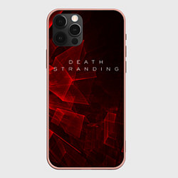 Чехол для iPhone 12 Pro Max DEATH STRANDING S, цвет: 3D-светло-розовый