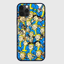 Чехол для iPhone 12 Pro Max FALLOUT, цвет: 3D-черный