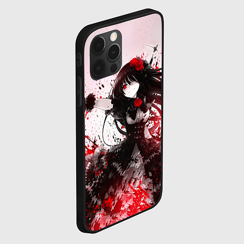 Чехол iPhone 12 Pro Max Рандеву с жизнью / 3D-Черный – фото 2