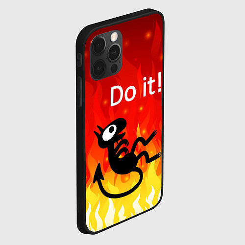 Чехол iPhone 12 Pro Max РАЗОЧАРОВАНИЕ ЛЮЦИ / 3D-Черный – фото 2