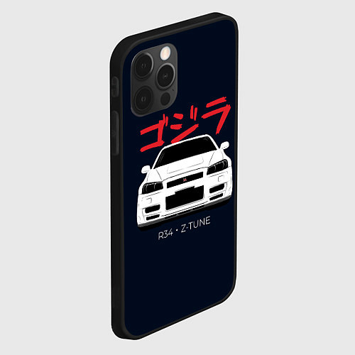 Чехол iPhone 12 Pro Max Skyline R34 Z-Tune / 3D-Черный – фото 2