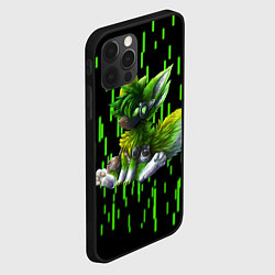 Чехол для iPhone 12 Pro Max Protogen music, цвет: 3D-черный — фото 2