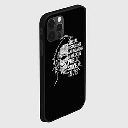 Чехол для iPhone 12 Pro Max Michael Myers, цвет: 3D-черный — фото 2
