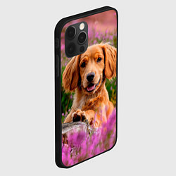 Чехол для iPhone 12 Pro Max Dog, цвет: 3D-черный — фото 2