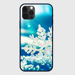 Чехол для iPhone 12 Pro Max Снег, цвет: 3D-черный