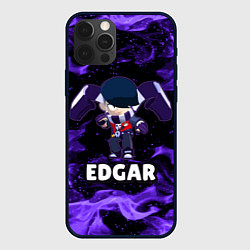 Чехол для iPhone 12 Pro Max BRAWL STARS EDGAR, цвет: 3D-черный