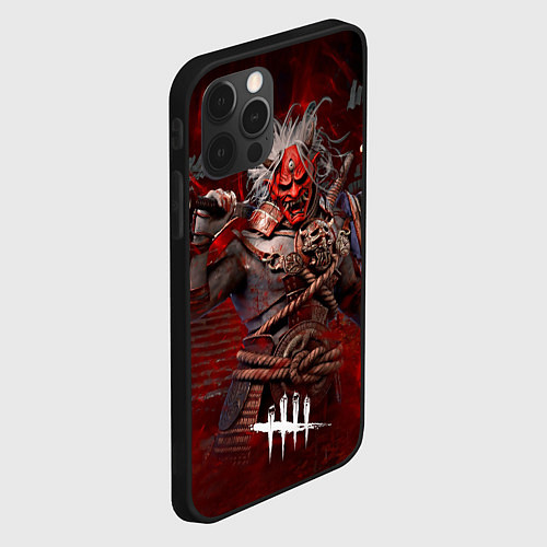 Чехол iPhone 12 Pro Max Dead by daylight / 3D-Черный – фото 2